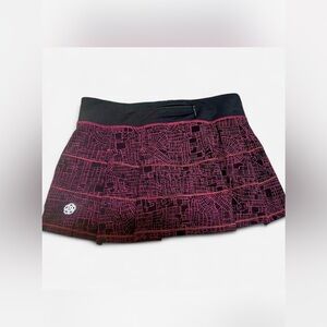 Lululemon sz 8 Seawheeze 2016 Pace Rival rare limited edition skirt regal plum